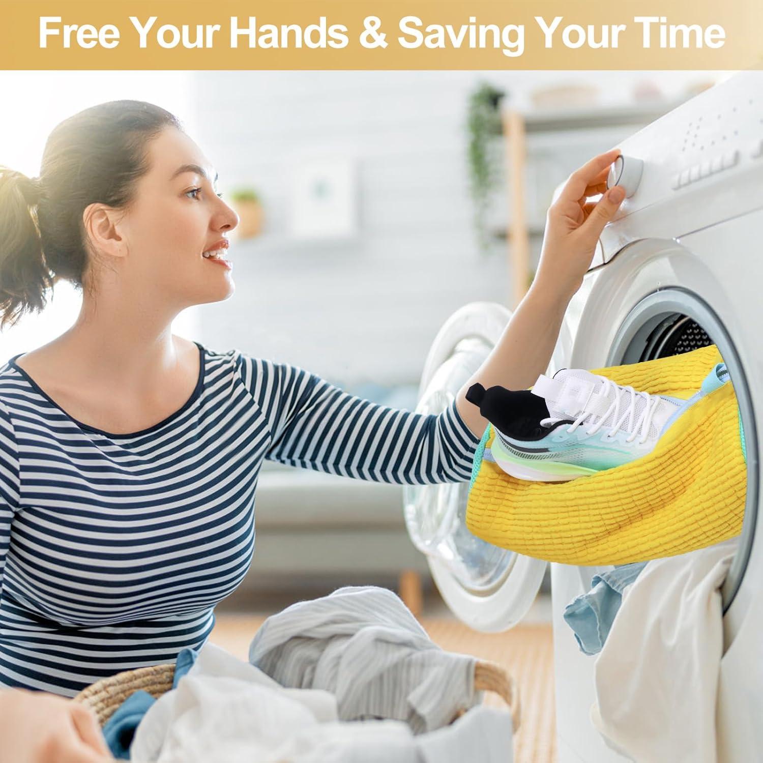 Bolsa de Lavado de Zapatos Xan Concept 2 Pcs Amarillo