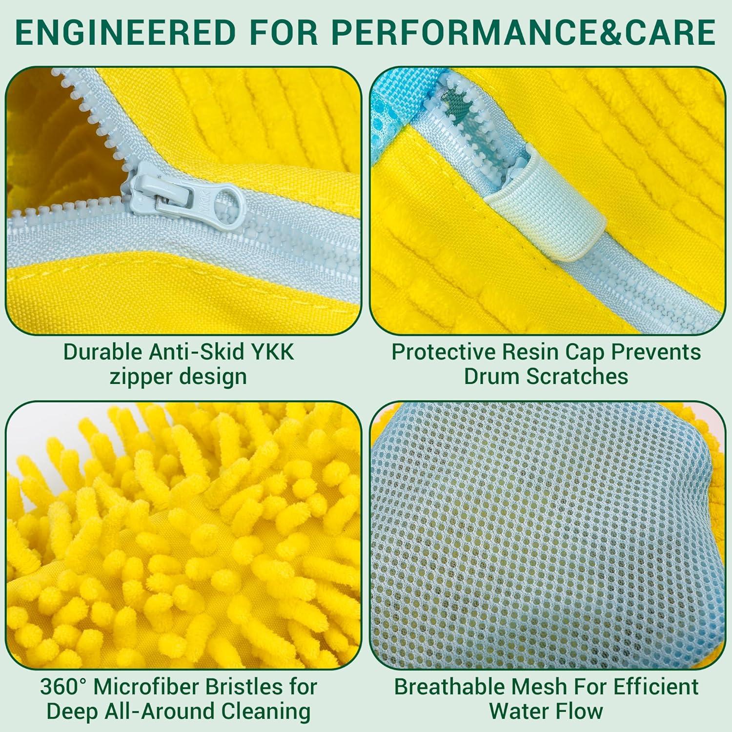 Bolsa de Lavado de Zapatos Recrantia - Juego de 2 Amarillo