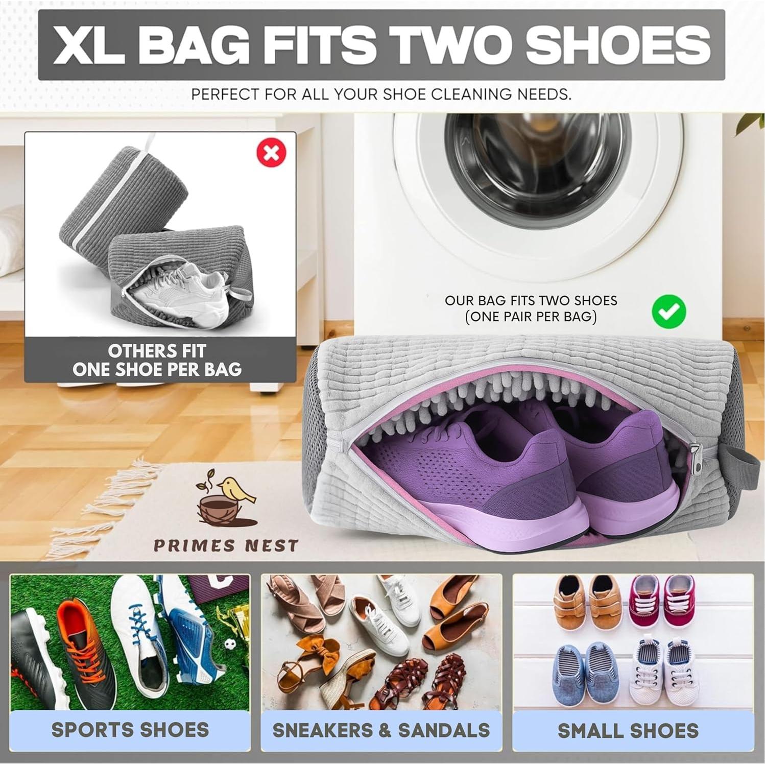 Bolsa de Lavado de Zapatos Jumbo Genérico - Extra Gruesa 2kg