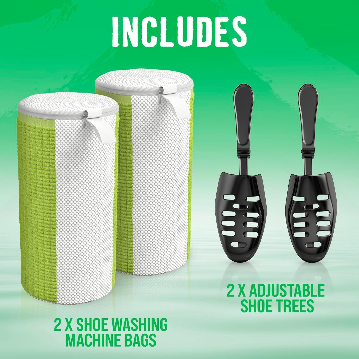 Bolsa de Lavado de Zapatos Rockin'Green - 2 Piezas