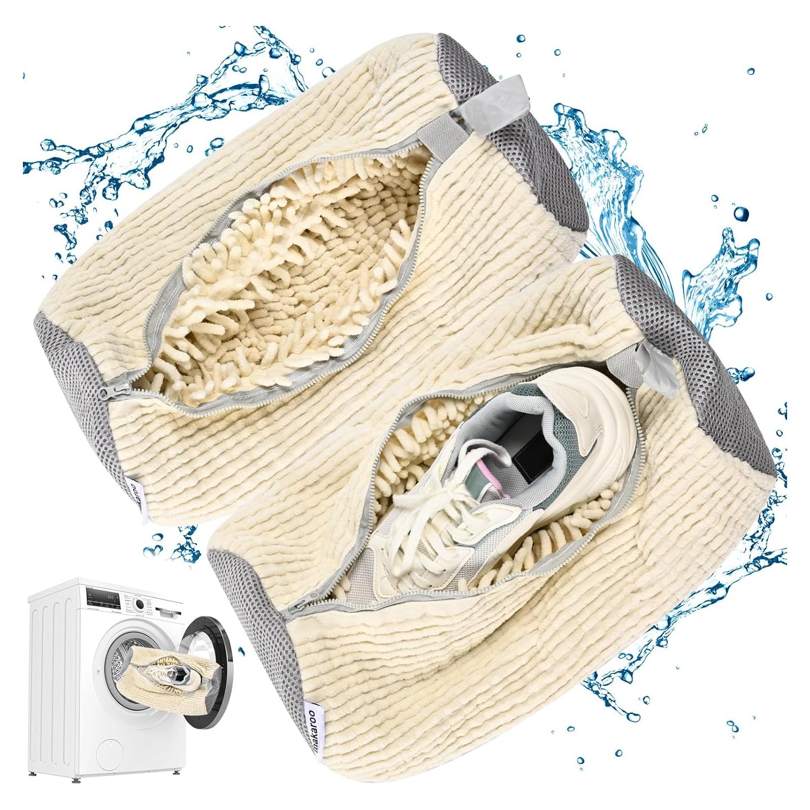 Bolsa de Lavado para Zapatos Makaroo 2 Pcs Microfibra Grande