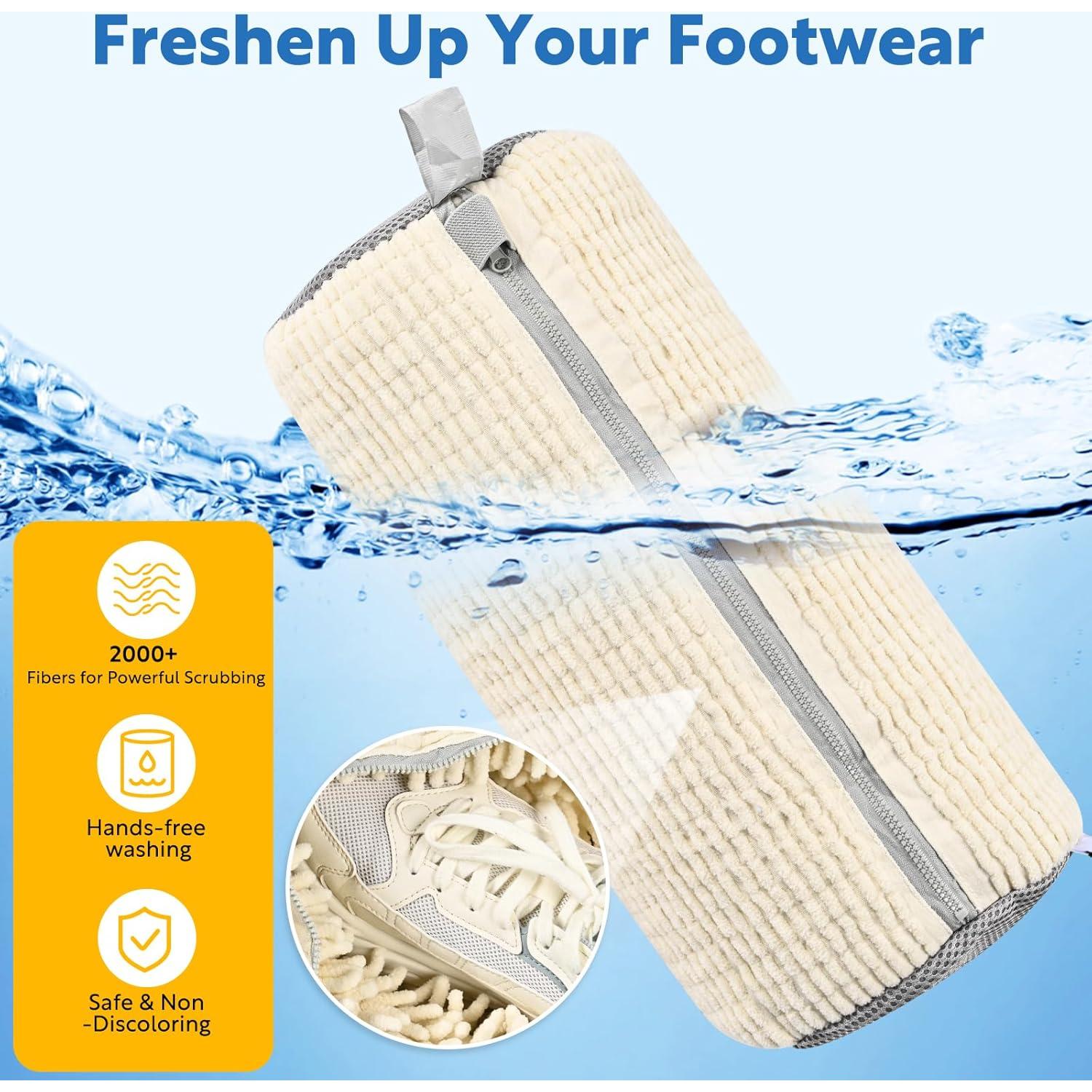 Bolsa de Lavado para Zapatos Makaroo 2 Pcs Microfibra Grande