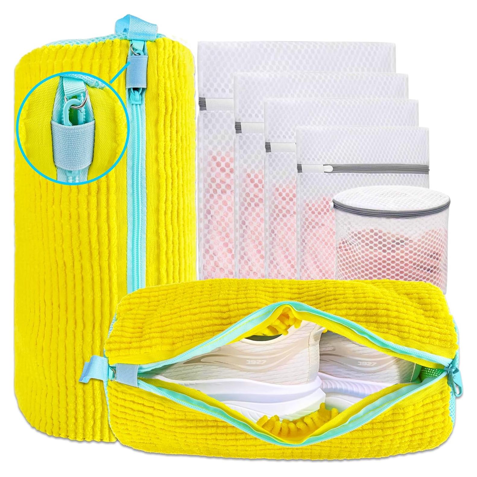 Bolsa de Lavado de Zapatos CNEYSID - 2 Unidades Amarillas