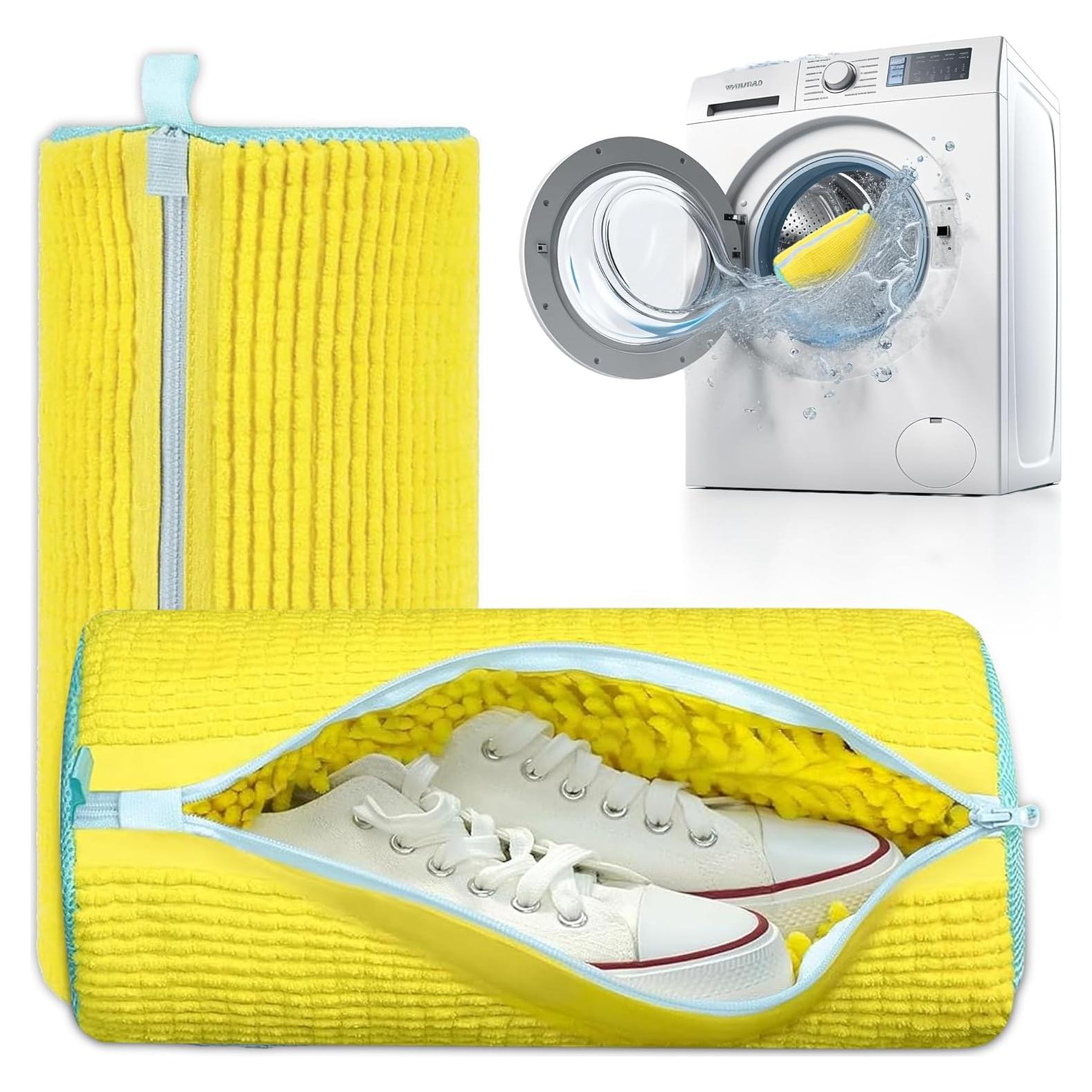 Bolsa de Lavado de Zapatos Daszerx - Juego de 2 Piezas Amarillo