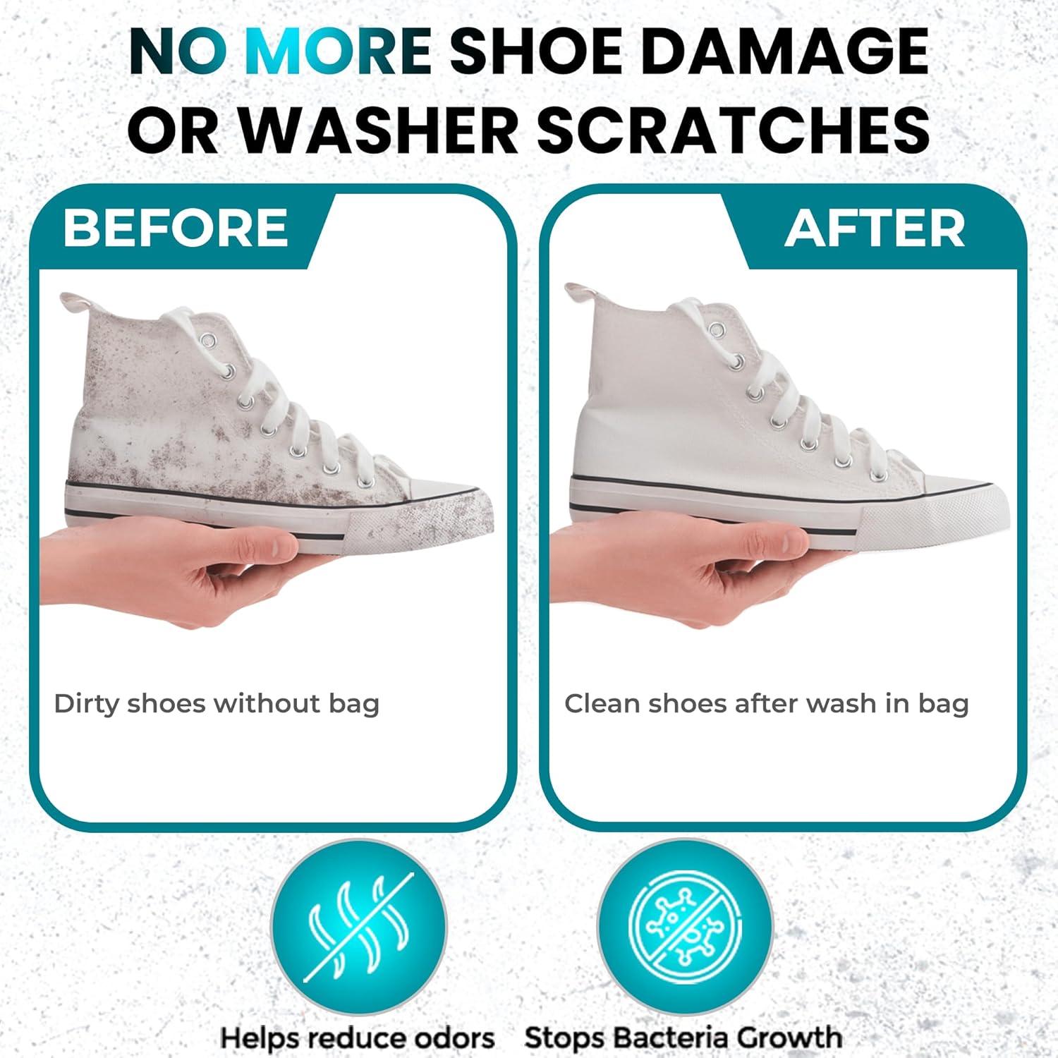 Bolsa de Lavado de Zapatos Daszerx - Juego de 2 Piezas Amarillo