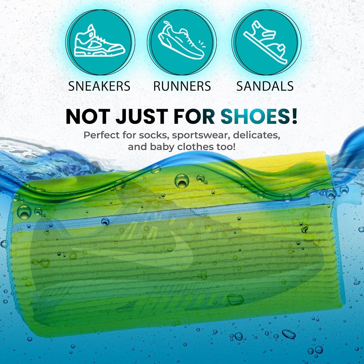 Bolsa de Lavado de Zapatos Daszerx - Juego de 2 Piezas Amarillo