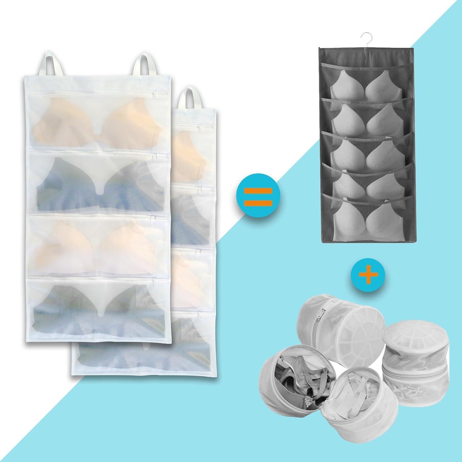 Bolsas de Lavandería Yisiziyo para Sujetadores 2 Piezas A-D