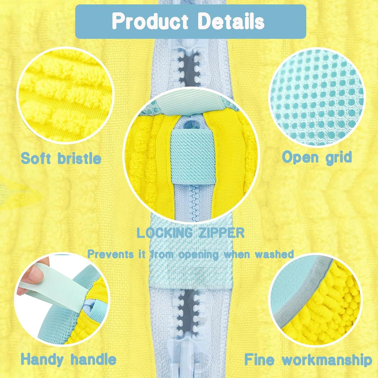 Bolsa de Lavado de Zapatos Mowtential - 2 Unidades + 12 Pelotas