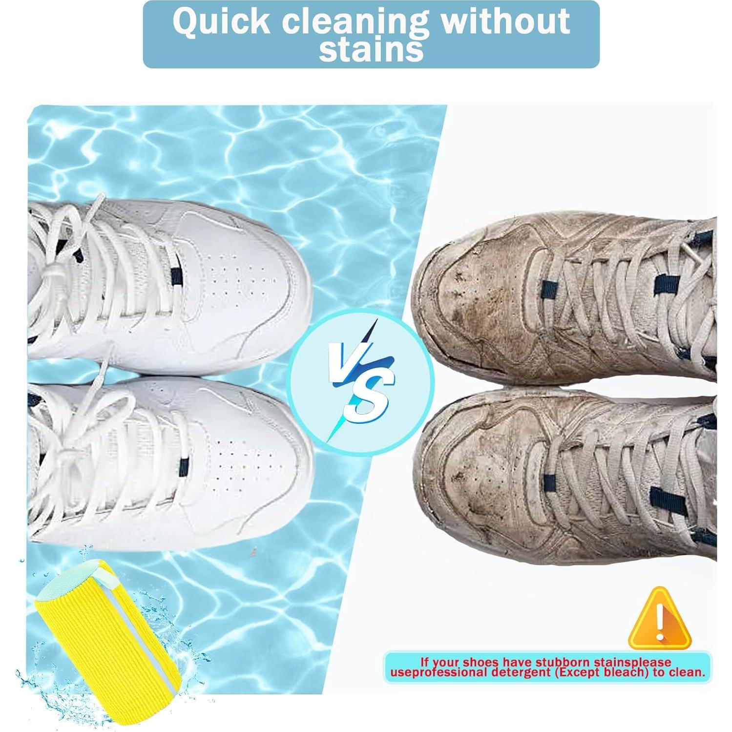 Bolsa de Lavado de Zapatos Mowtential - 2 Unidades + 12 Pelotas