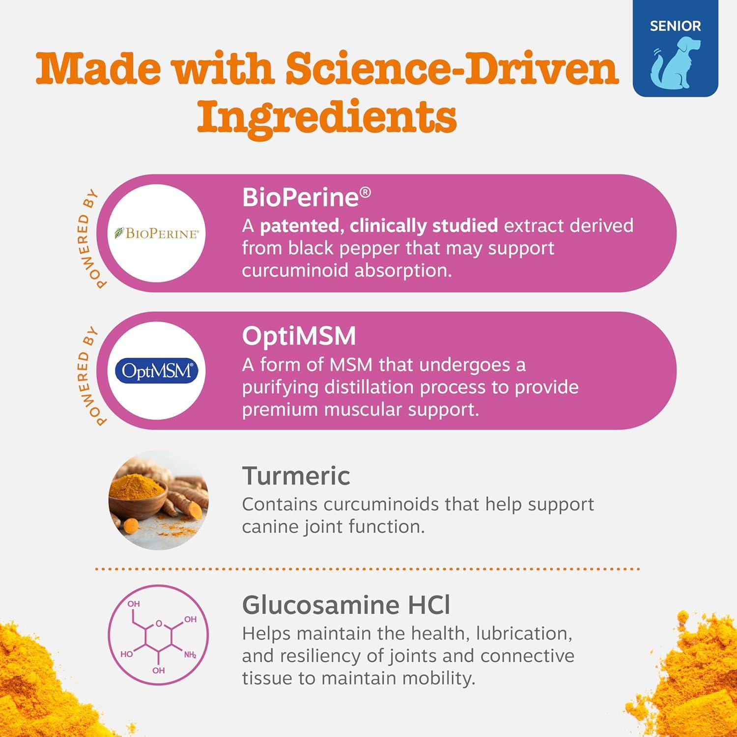 Zesty Paws Suplemento Articular para Perros - 90 Masticables de Pollo