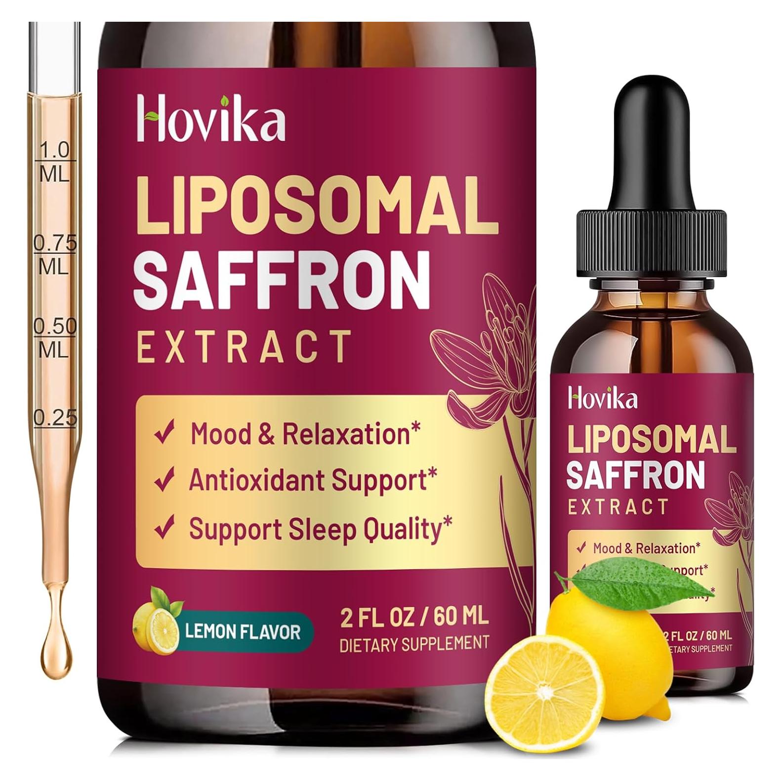 Suplemento Liposomal de Azafrán Hovika 59.15ml - Energía y Bienestar