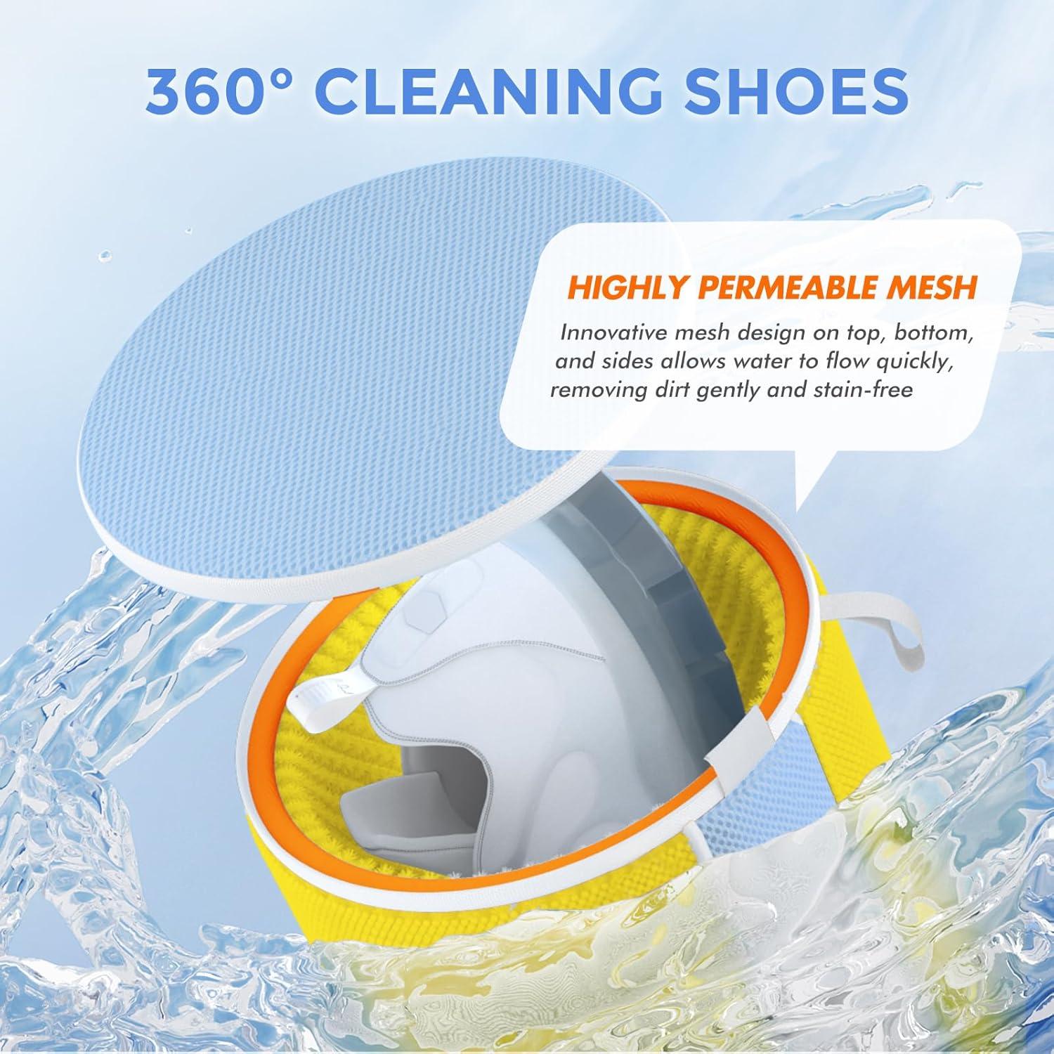 Bolsa de Lavado de Zapatos Teletrogy Amarilla 2 Pcs 33cm