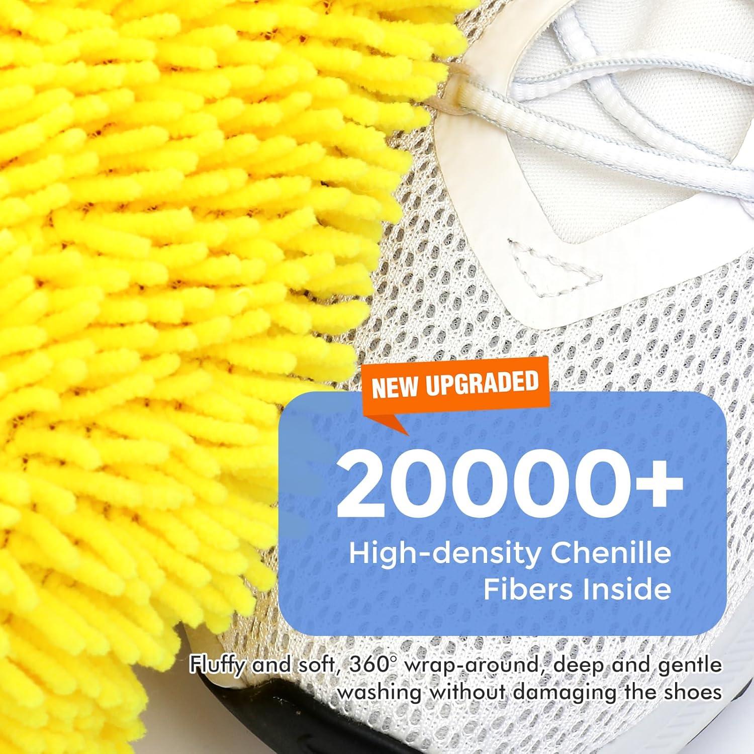 Bolsa de Lavado de Zapatos Teletrogy Amarilla 2 Pcs 33cm