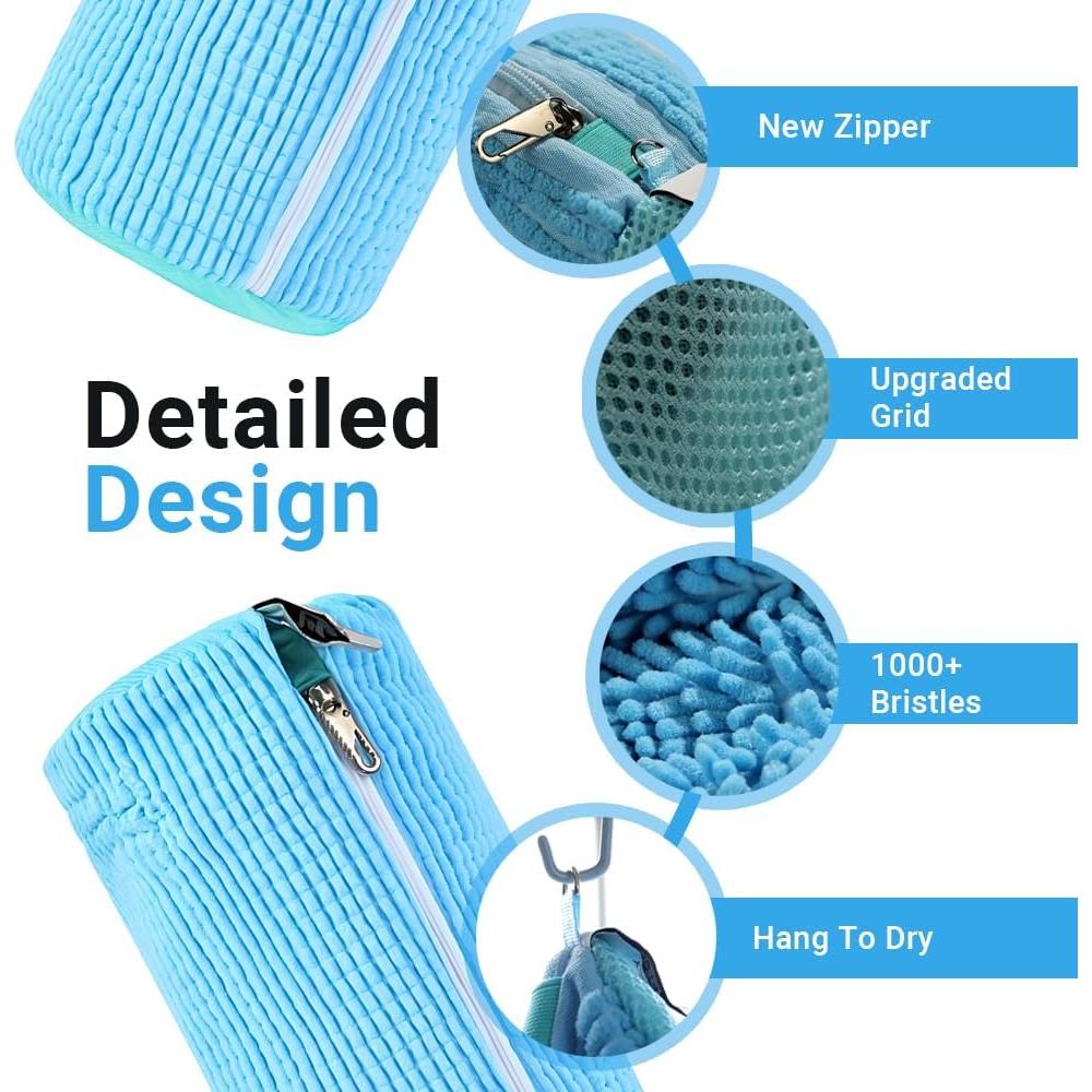 Bolsa de Lavado de Zapatos Nieor 2pcs Azul - Protección y Limpieza