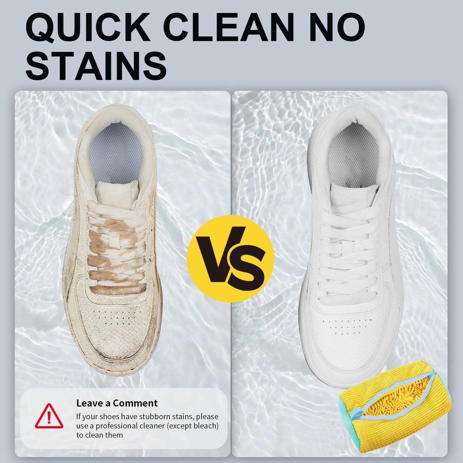 Bolsa de Lavado de Zapatos Aileway Amarillo 2 Pcs 39x24cm