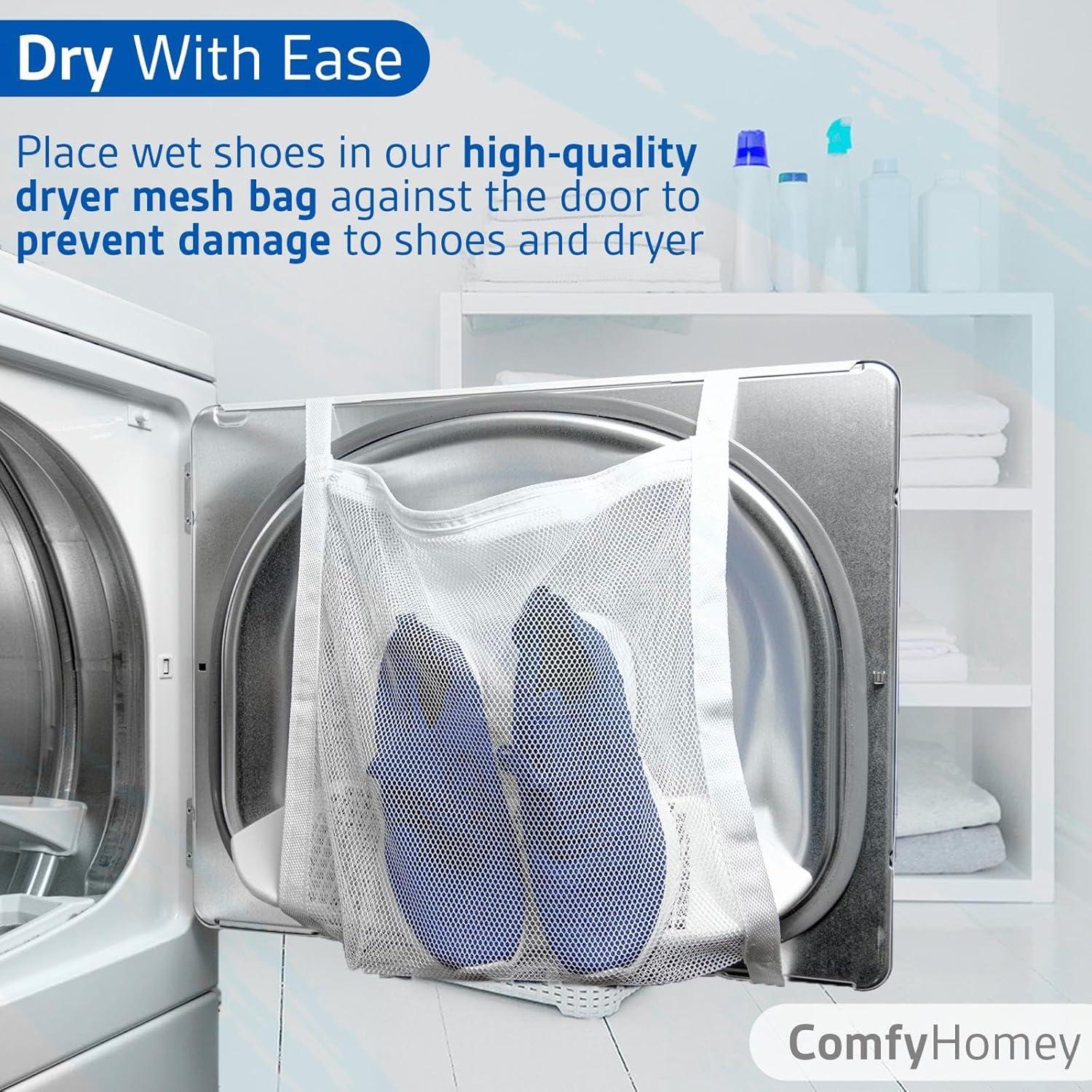 Bolsa de Lavado de Zapatos ComfyHomey - 2 Piezas Grande y Duradera