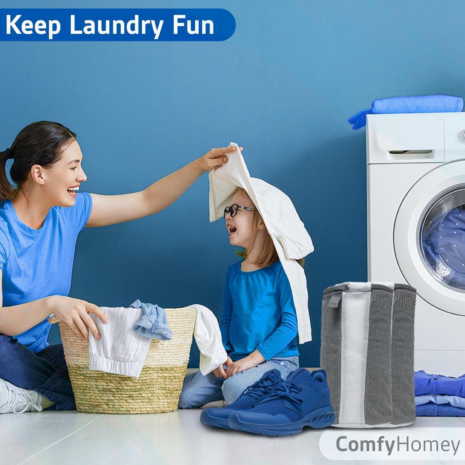 Bolsa de Lavado de Zapatos ComfyHomey - 2 Piezas Grande y Duradera