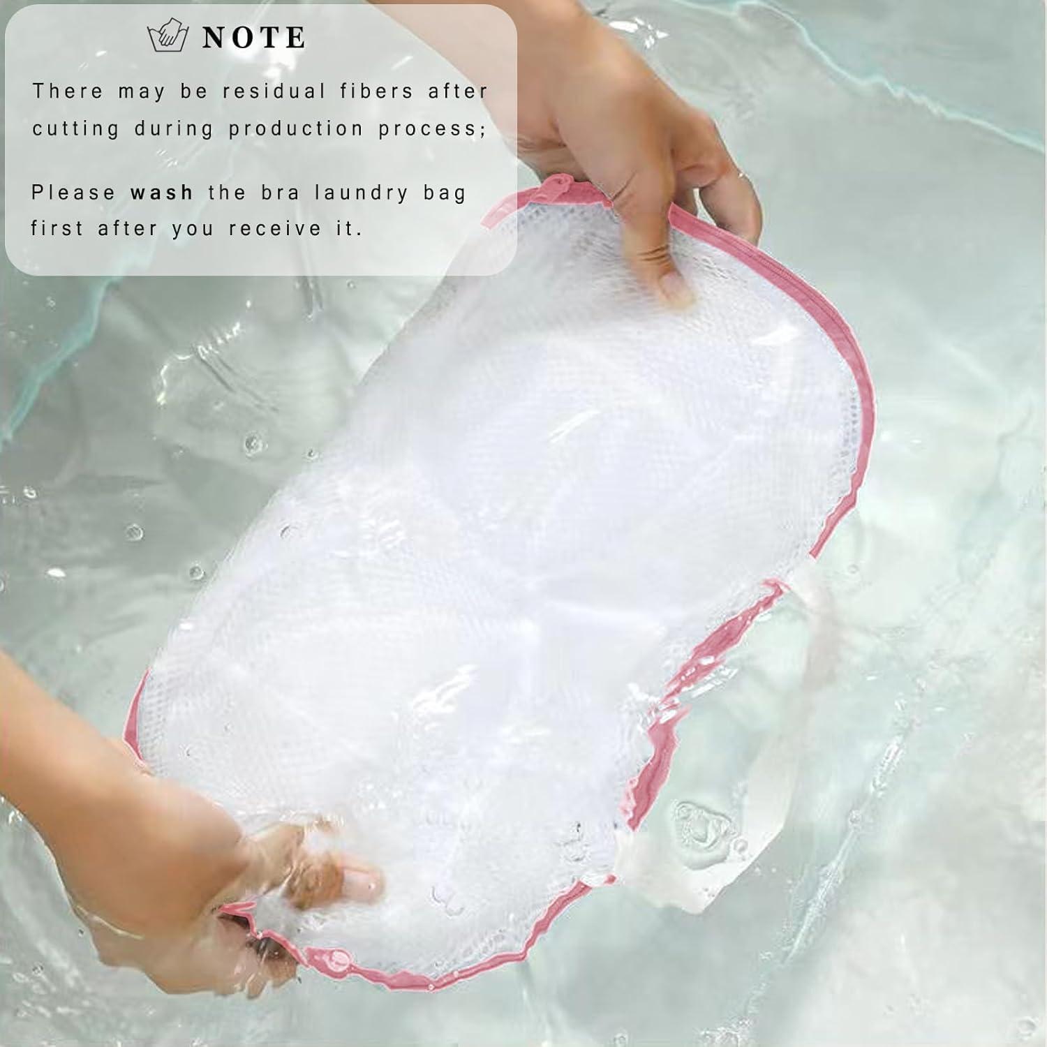 Bolsas de Lavado para Sujetadores MCHKJ - 2 Paquete Blanco