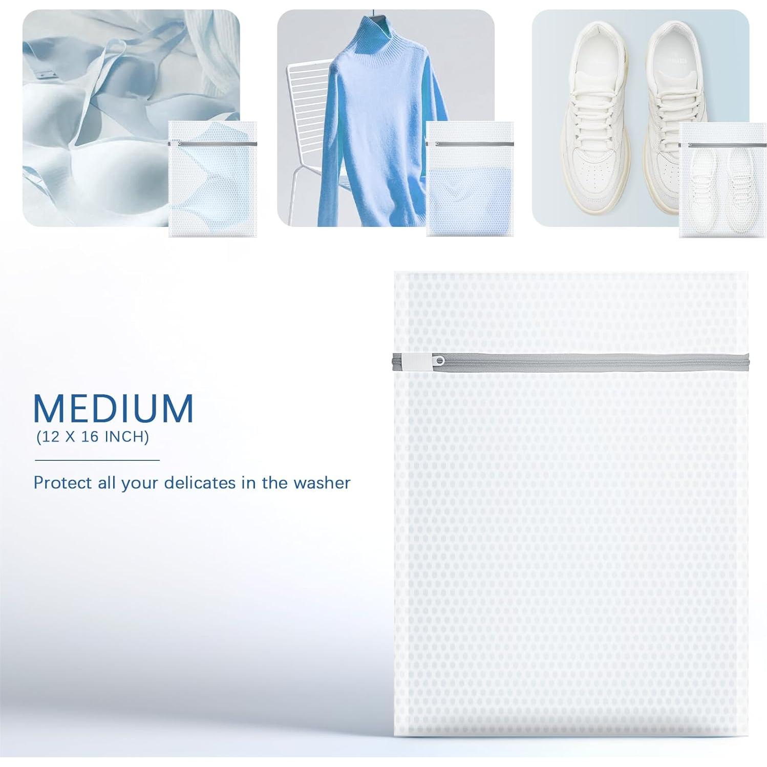 Bolsas de Malla para Lavandería OtterOasis 3 Pcs 30x40 cm