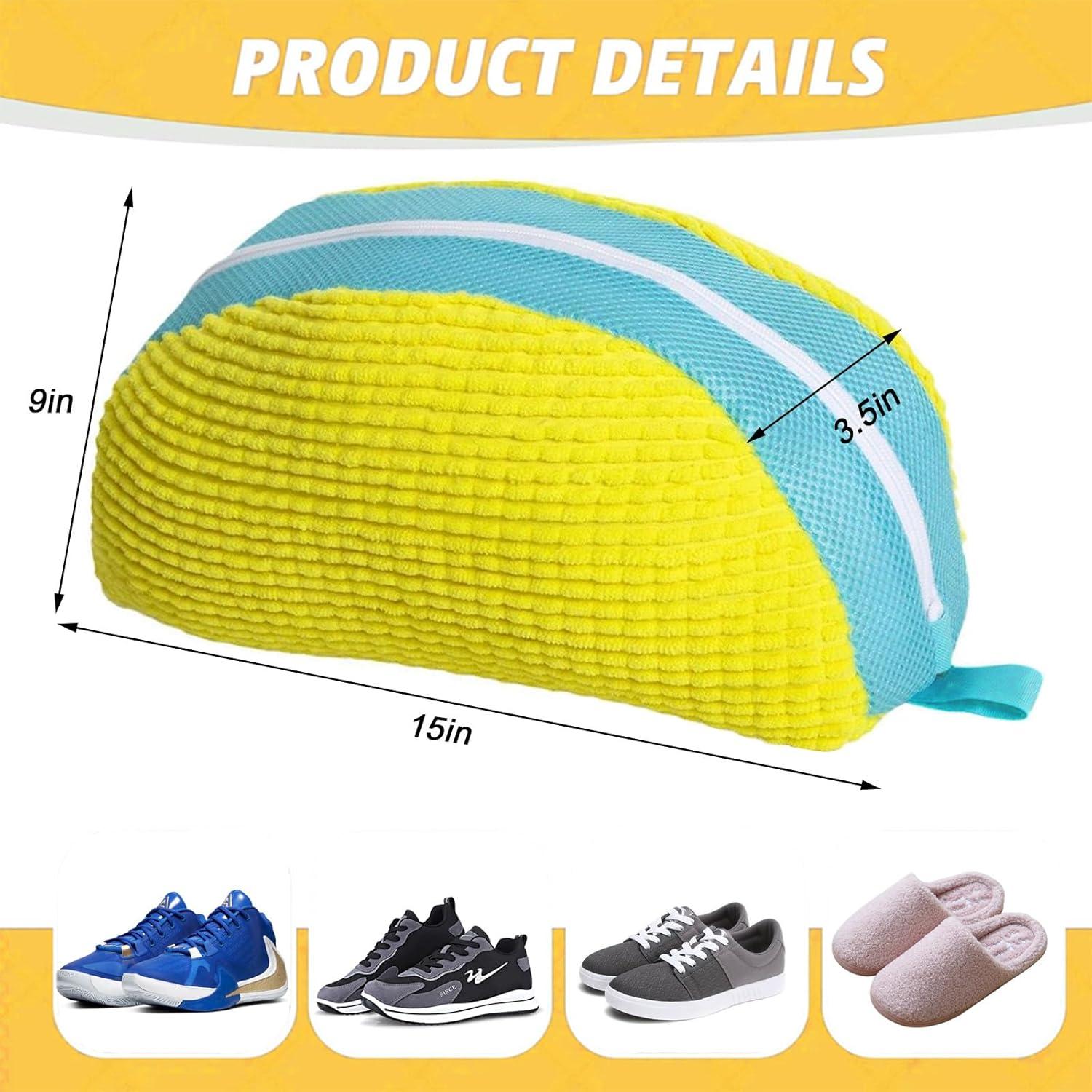 Bolsa de Lavado de Zapatos KISYONGUS Amarillo 2 Paquete