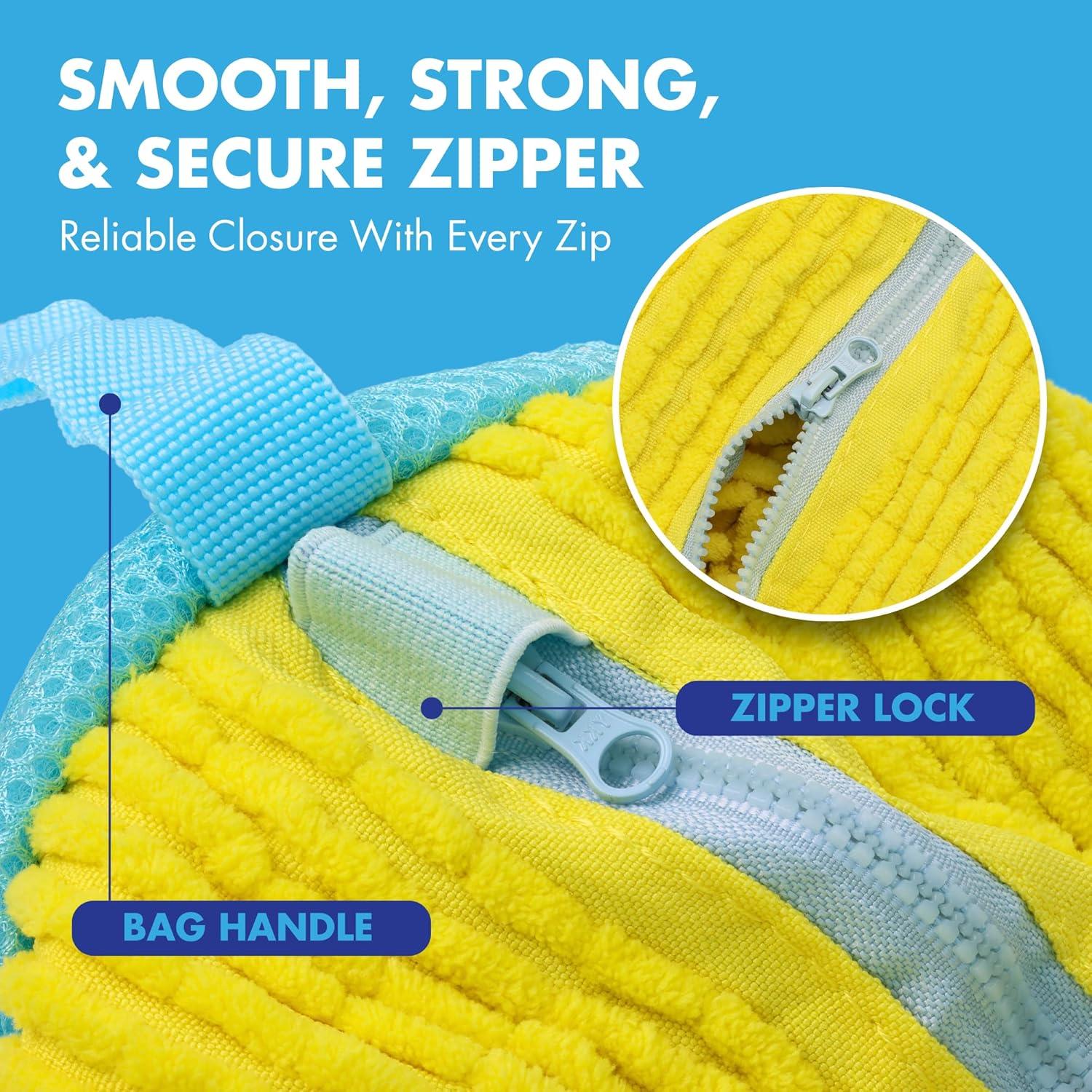 Bolsa de Lavado de Zapatos FIRSTSPIN con Árboles Ajustables y Cepillo