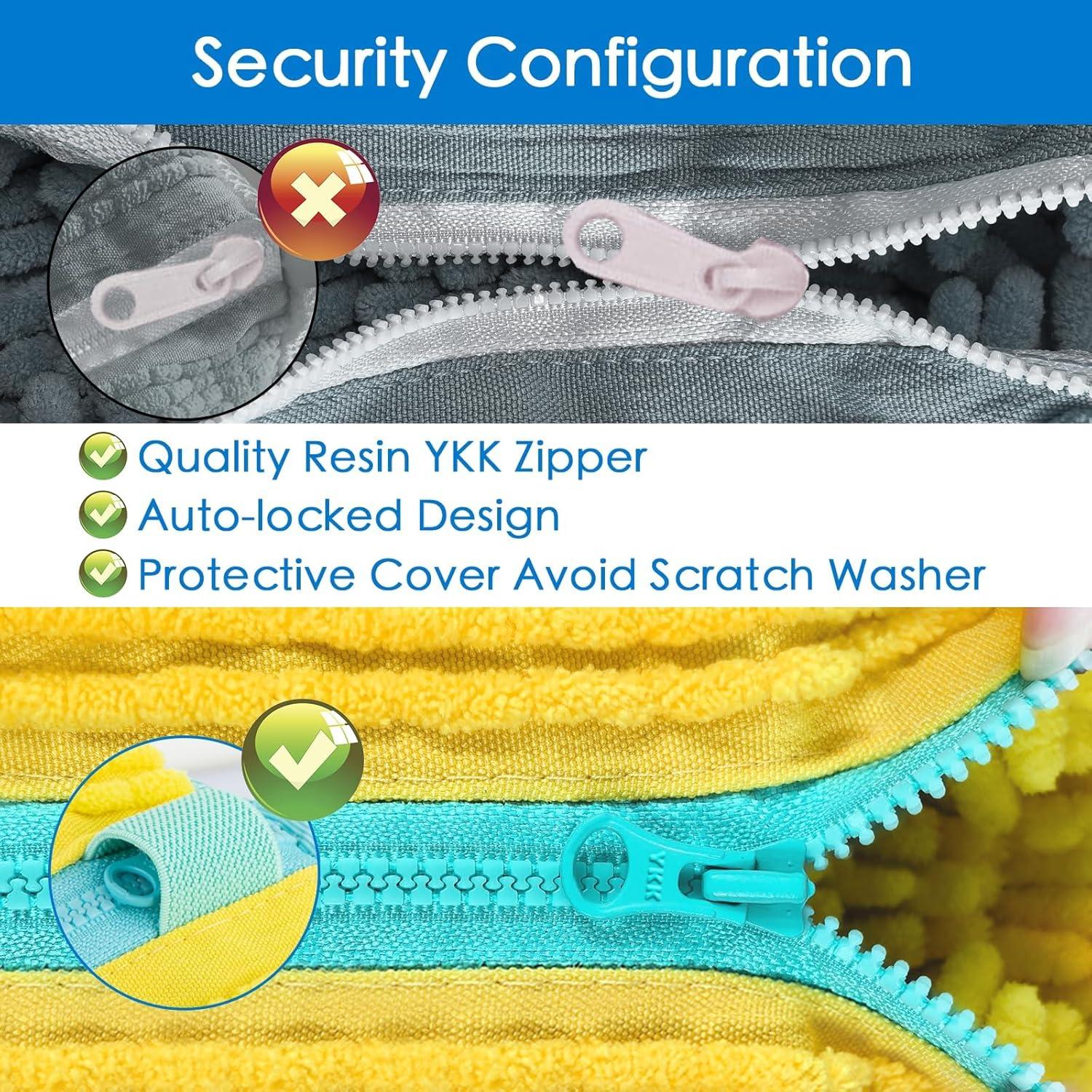 Bolsa de Lavado de Zapatos Ayido con Cremallera - 2 Piezas