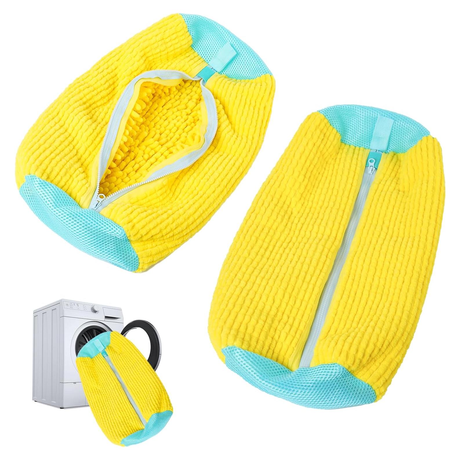 Bolsa de Lavado de Zapatos KRYVONTA 2 Piezas Reutilizable 38.9x18.5cm