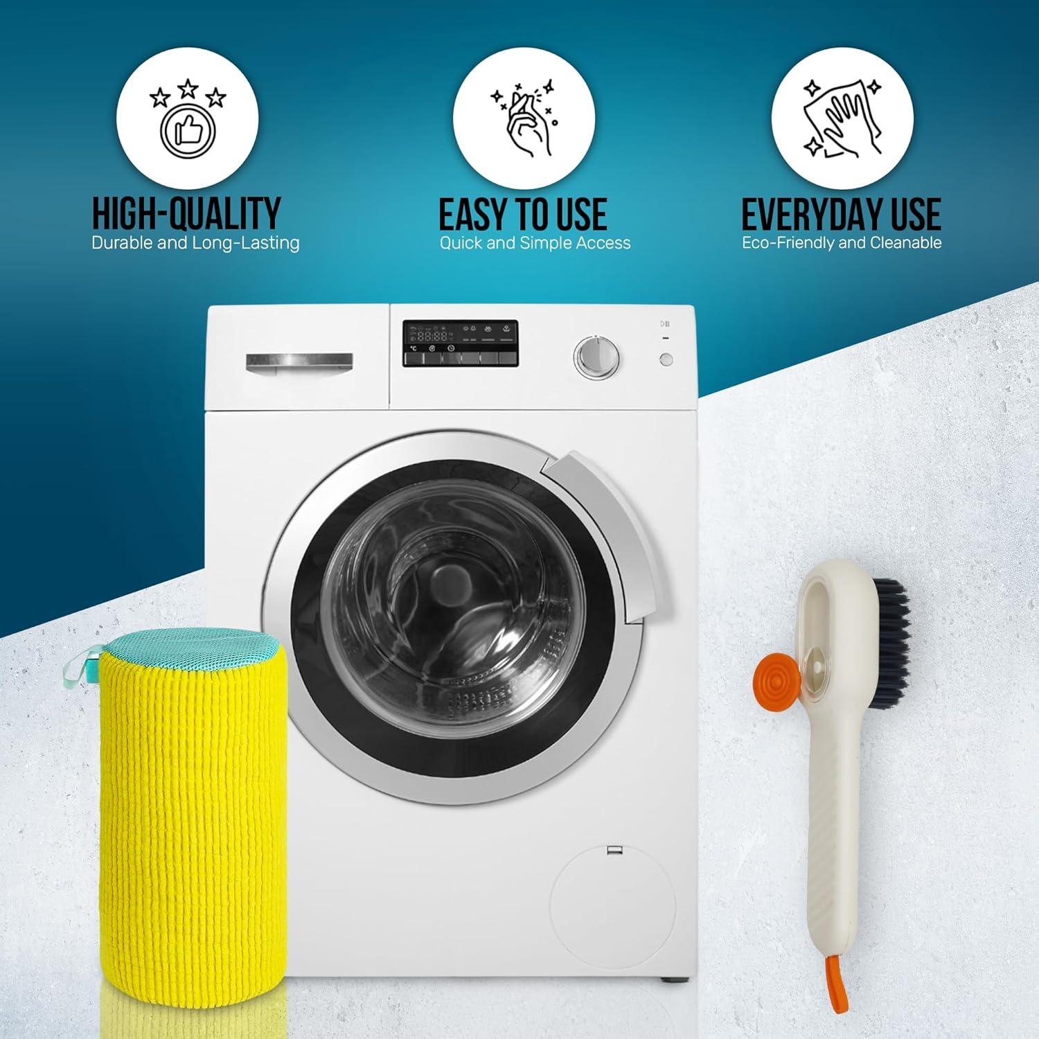 Bolsa de Lavado de Zapatos SELLZA - 2 Piezas Amarillo 37.6x18.8cm