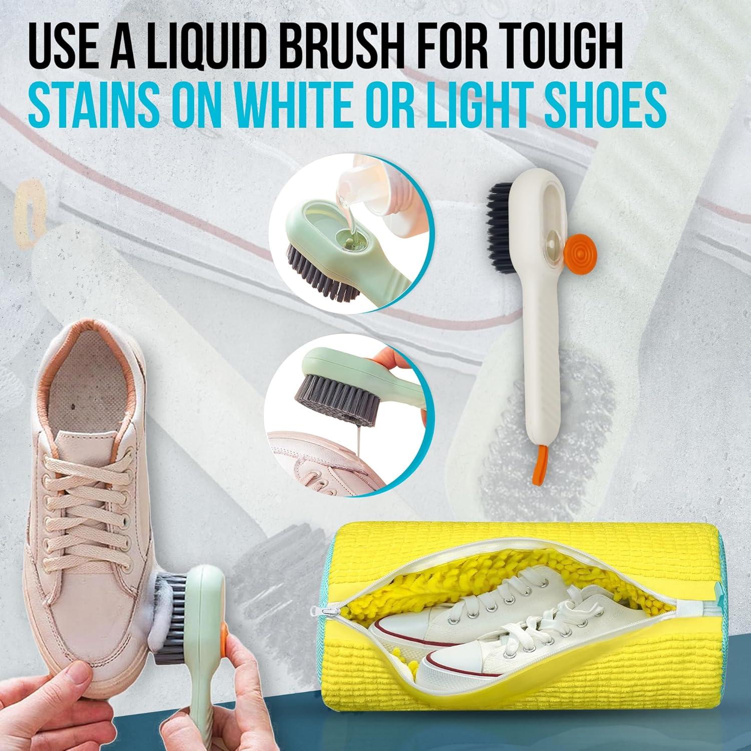 Bolsa de Lavado de Zapatos SELLZA - 2 Piezas Amarillo 37.6x18.8cm