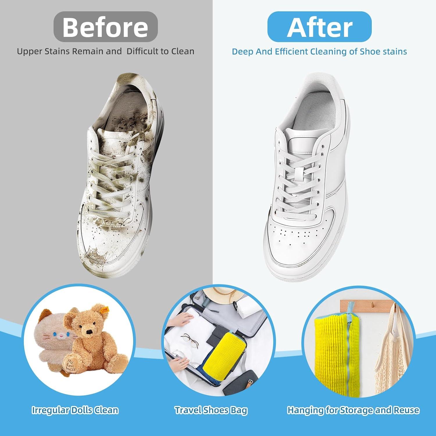 Bolsa de Lavado de Zapatos MJOLLYGLOBE 2 Piezas 39x19 cm