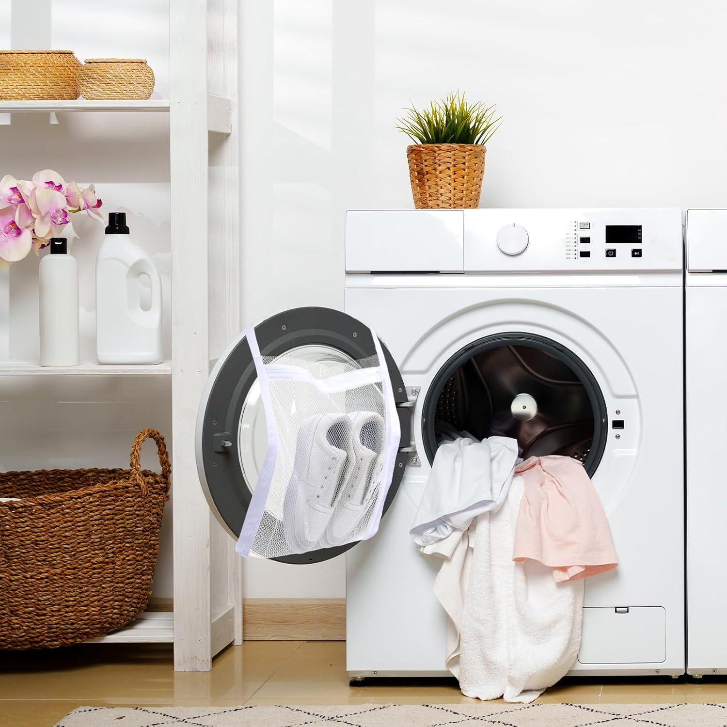 Bolsa de Malla para Lavar y Secar Zapatos Piriuuo 44.5x36cm