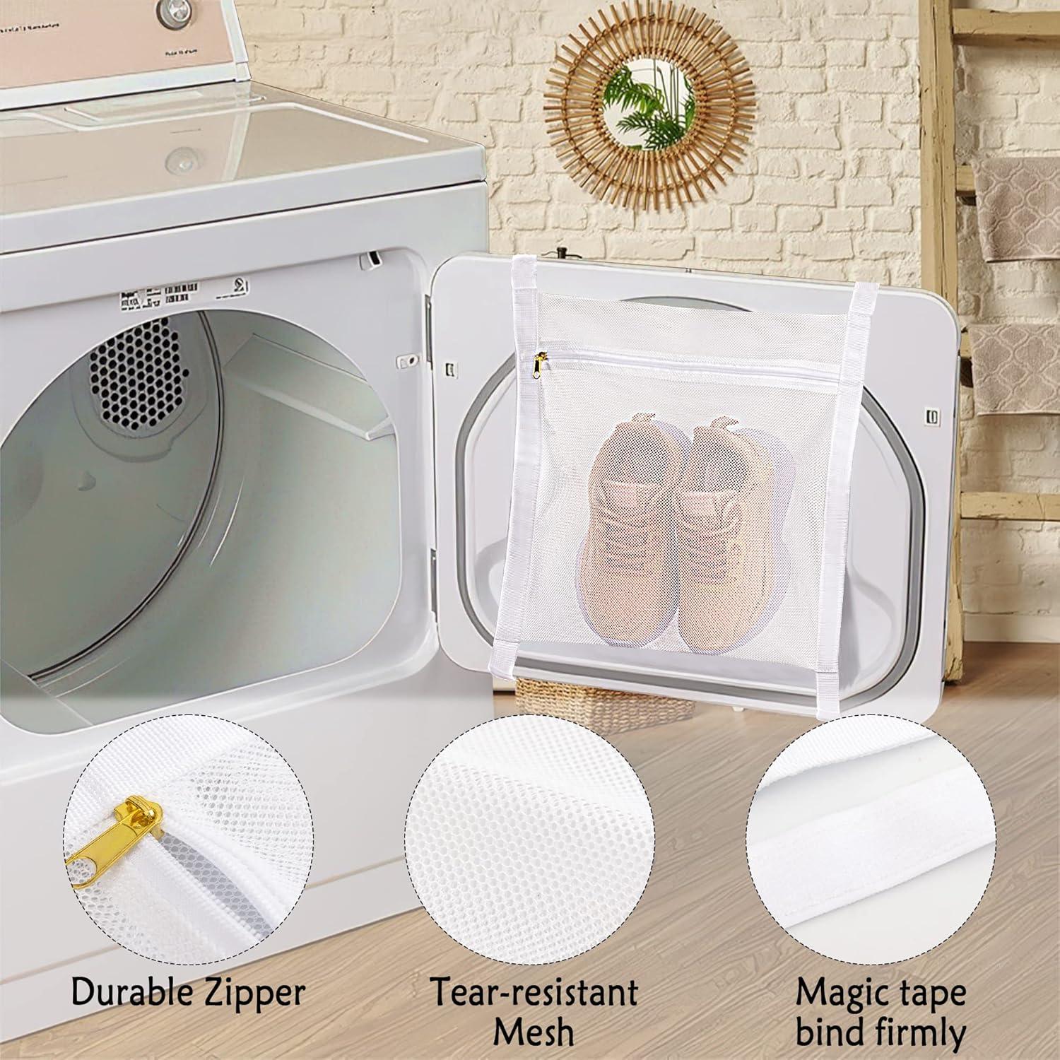 Bolsa de Malla para Lavar Zapatillas GOCOHHI 40x35 cm