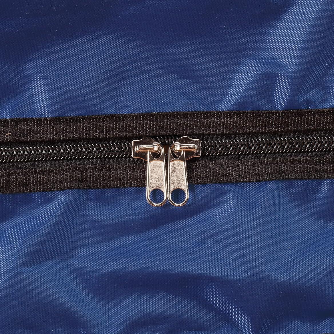 Estuche para Zapatos Fox Valley Traders - Vinilo Azul Marino, 8 Pares