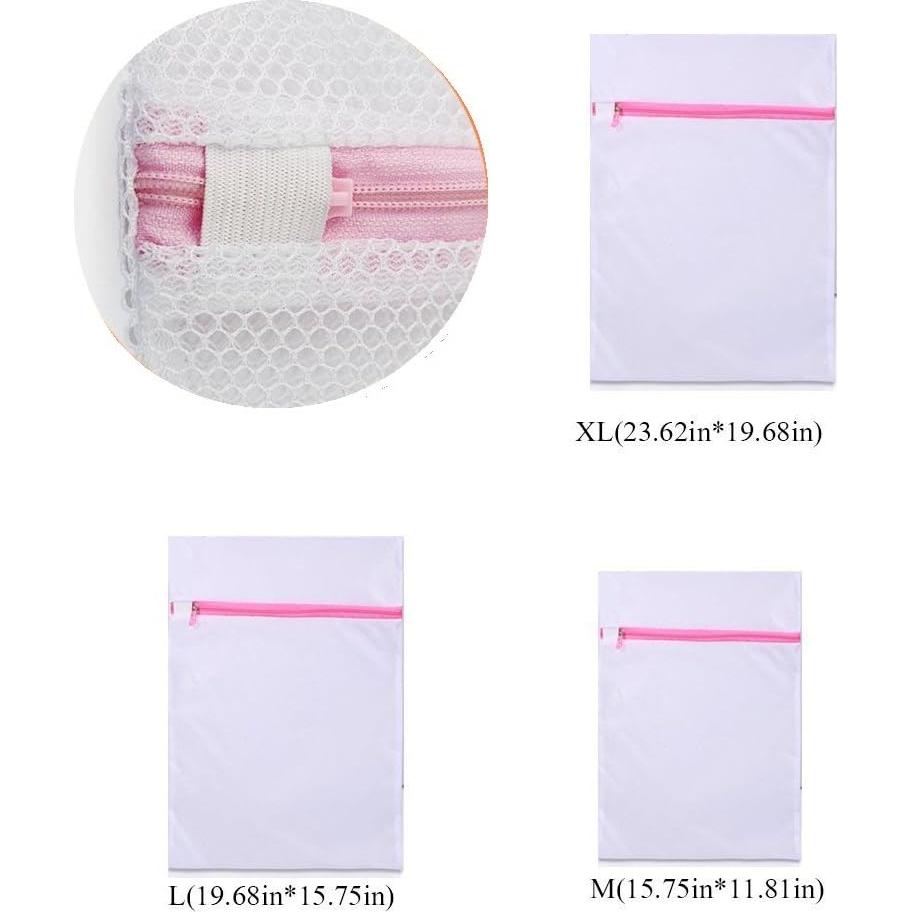 Bolsas de Lavado Kasiria - 5 Medianas 30x40 cm para Ropa