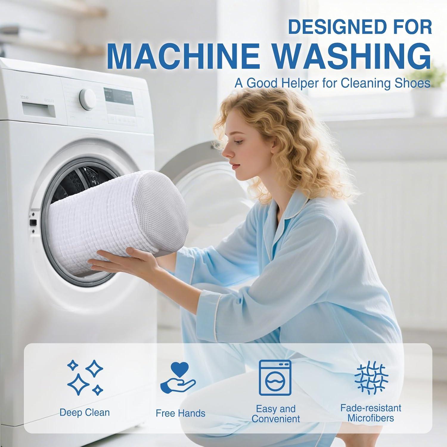 Bolsa de Lavado de Zapatos Teletrogy 2PCS Reutilizables 33cm