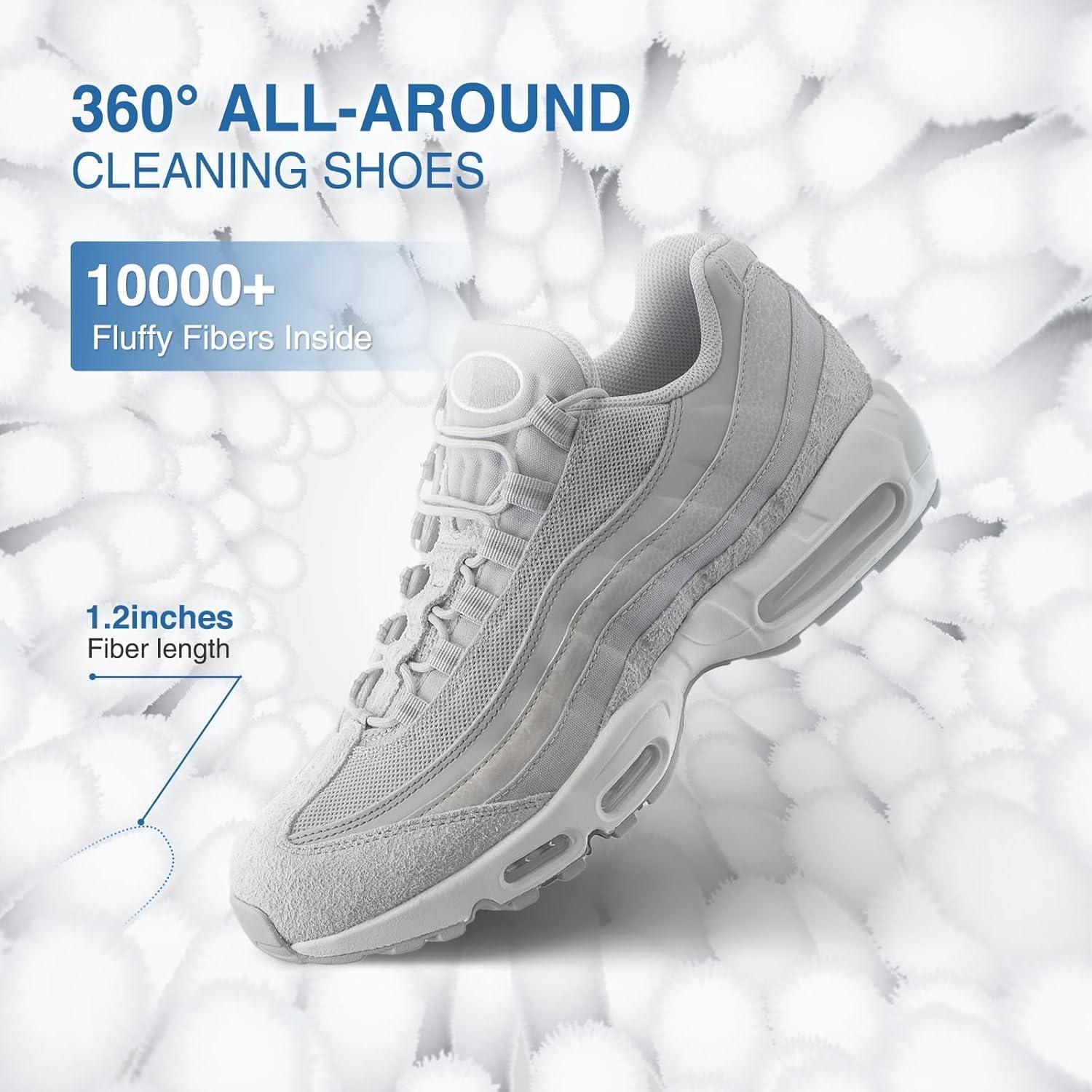 Bolsa de Lavado de Zapatos Teletrogy 2PCS Reutilizables 33cm