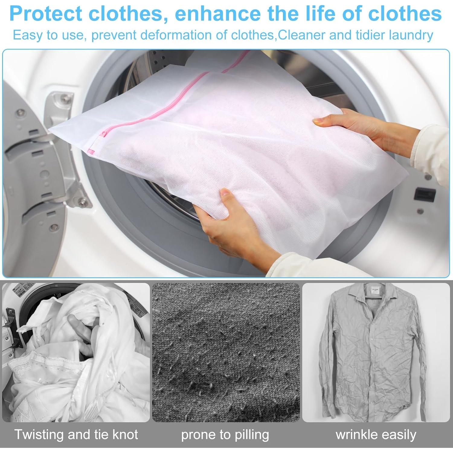 Bolsas de Lavandería de Malla Vivinin 6 PCS - 3 Tamaños