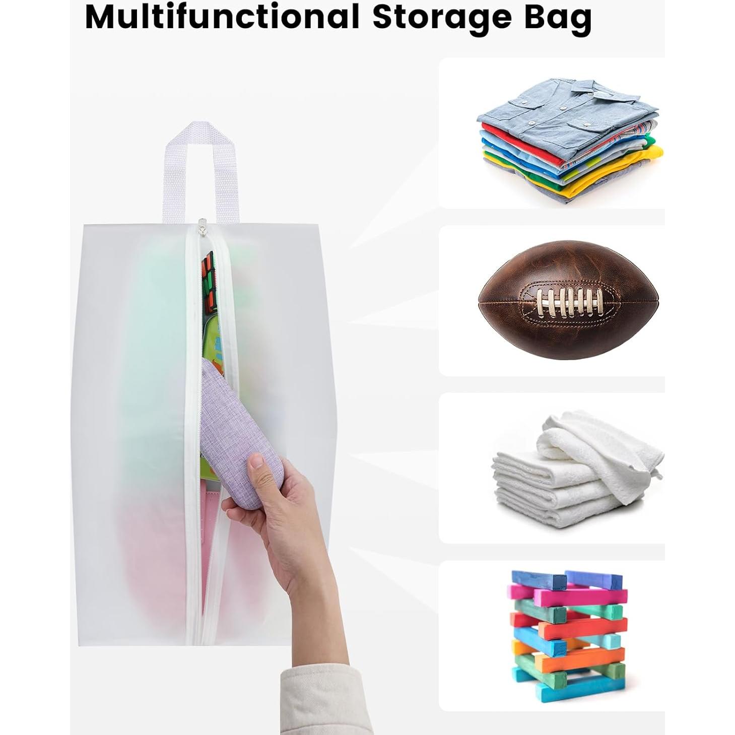 Bolsas para zapatos Vorspack grandes - 4 organizadores transparentes