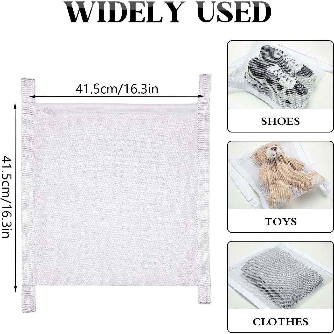 Paquete de 2 bolsas secadoras AYZTKUX 41.4x41.4 cm malla