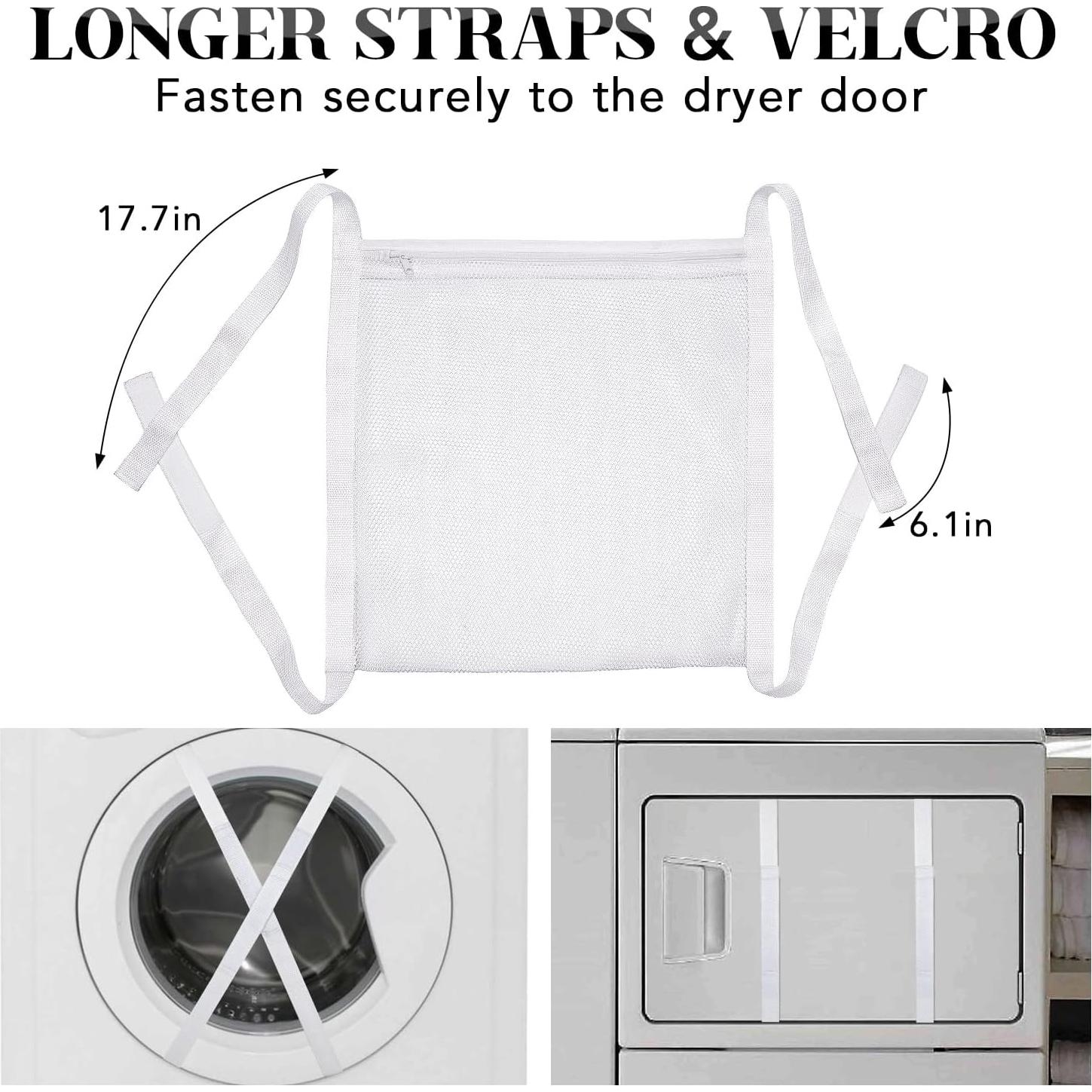 Paquete de 2 bolsas secadoras AYZTKUX 41.4x41.4 cm malla
