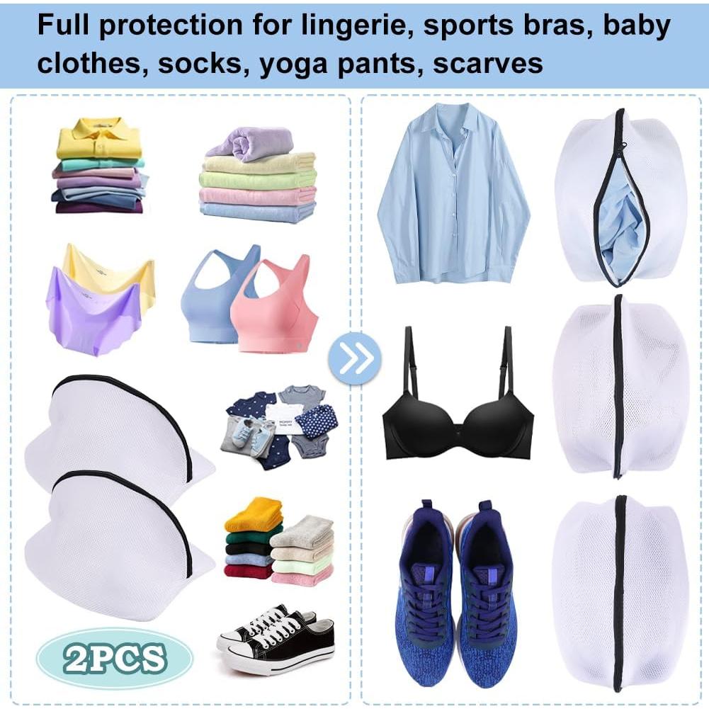 Bolsa de Lavado de Zapatos Vivifying - Juego de 2 Piezas 40x24x24cm