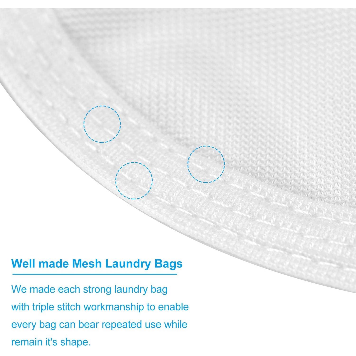 Bolsas de Lavandería GOGOODA 2 Piezas Malla Fina 50.8x40.6cm