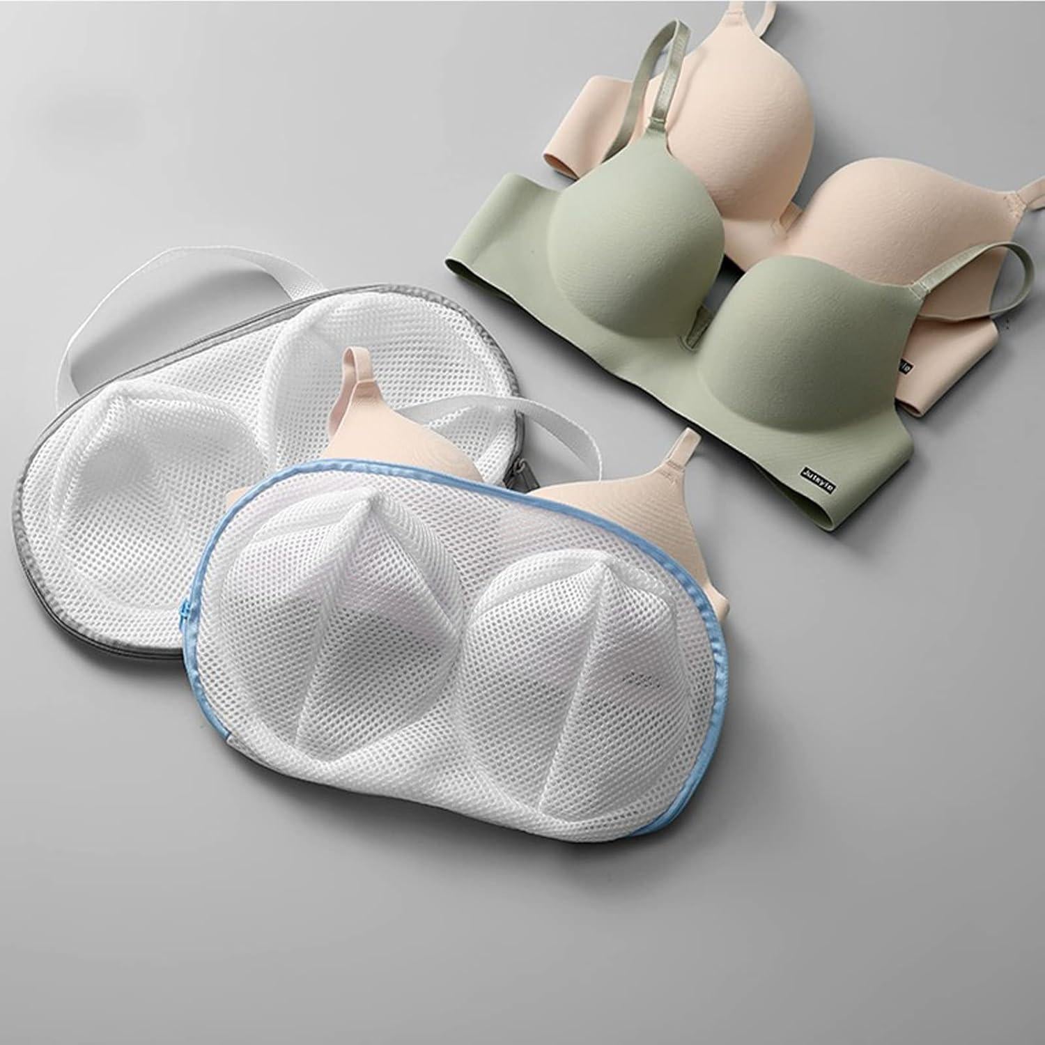 Bolsas de Lavado de Sujetadores ZKDYNJ 2 Pzs Blanco XXL