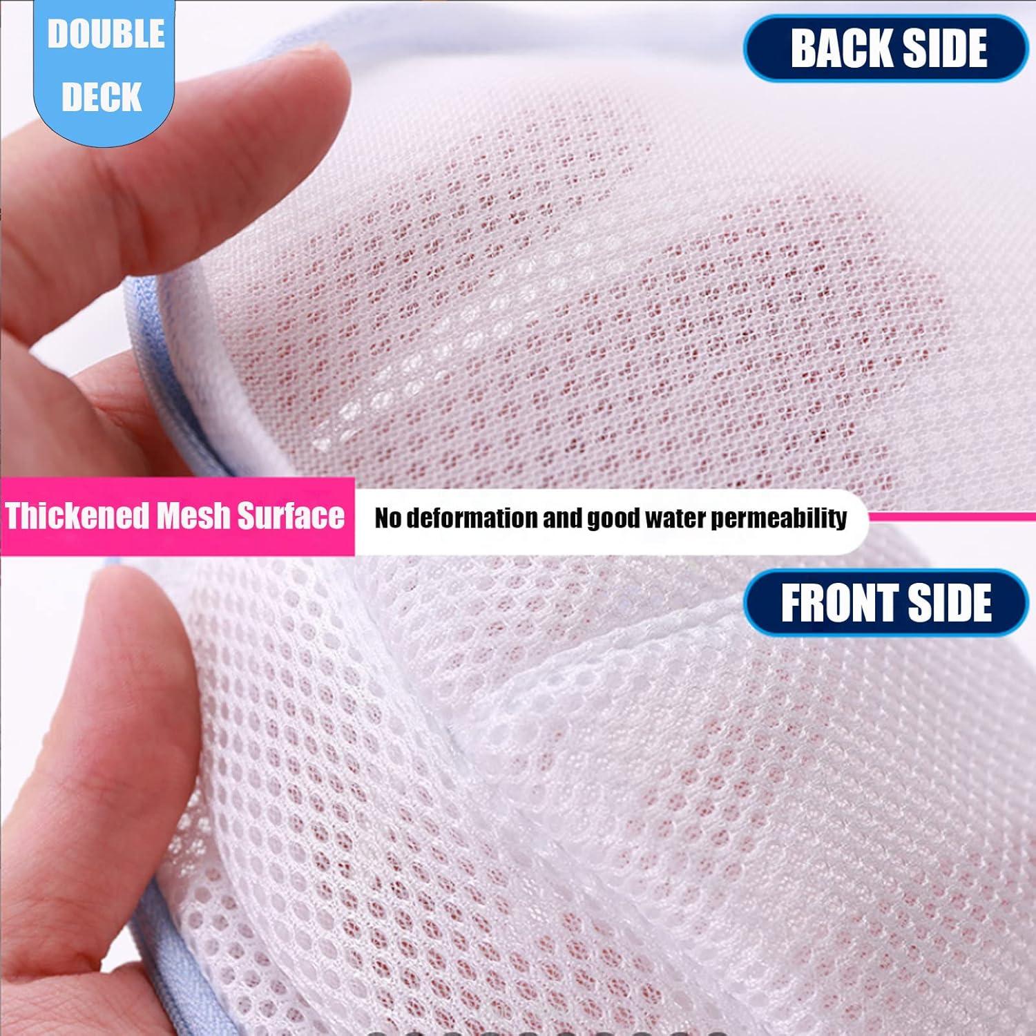 Bolsas de Lavado de Sujetadores ZKDYNJ 2 Pzs Blanco XXL