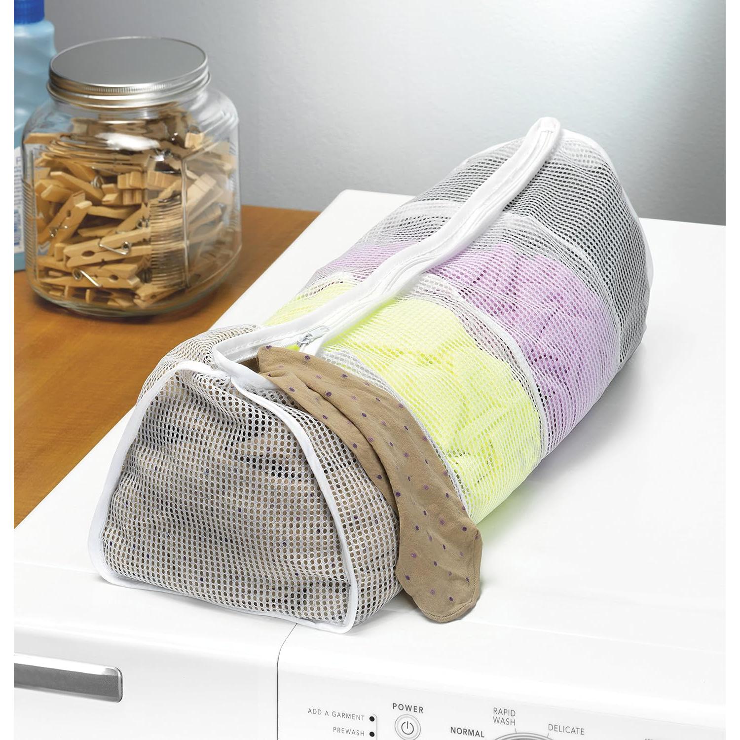 Bolsa de Lavado de Medias Whitmor 6154-988 con 4 Compartimentos