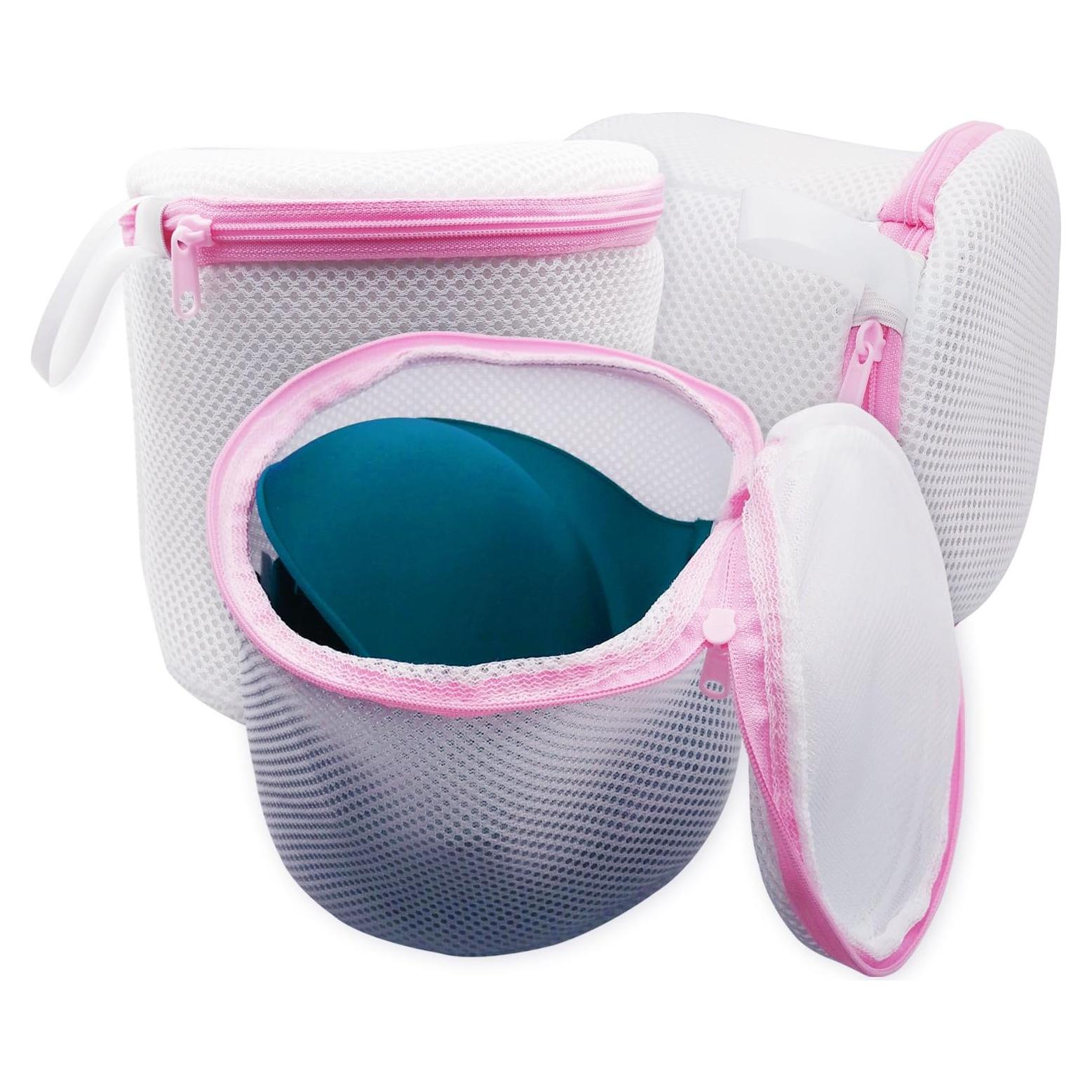 Bolsas de Lavado para Sujetadores Twins Trade - 3 Piezas Blancas