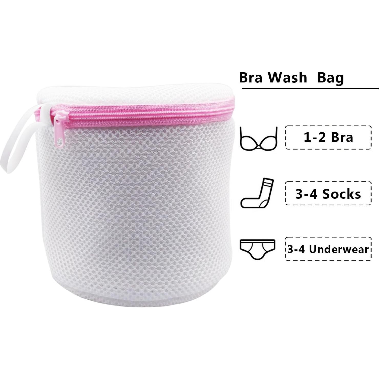 Bolsas de Lavado para Sujetadores Twins Trade - 3 Piezas Blancas