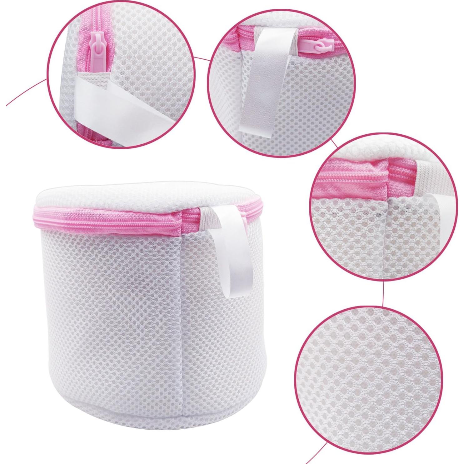 Bolsas de Lavado para Sujetadores Twins Trade - 3 Piezas Blancas