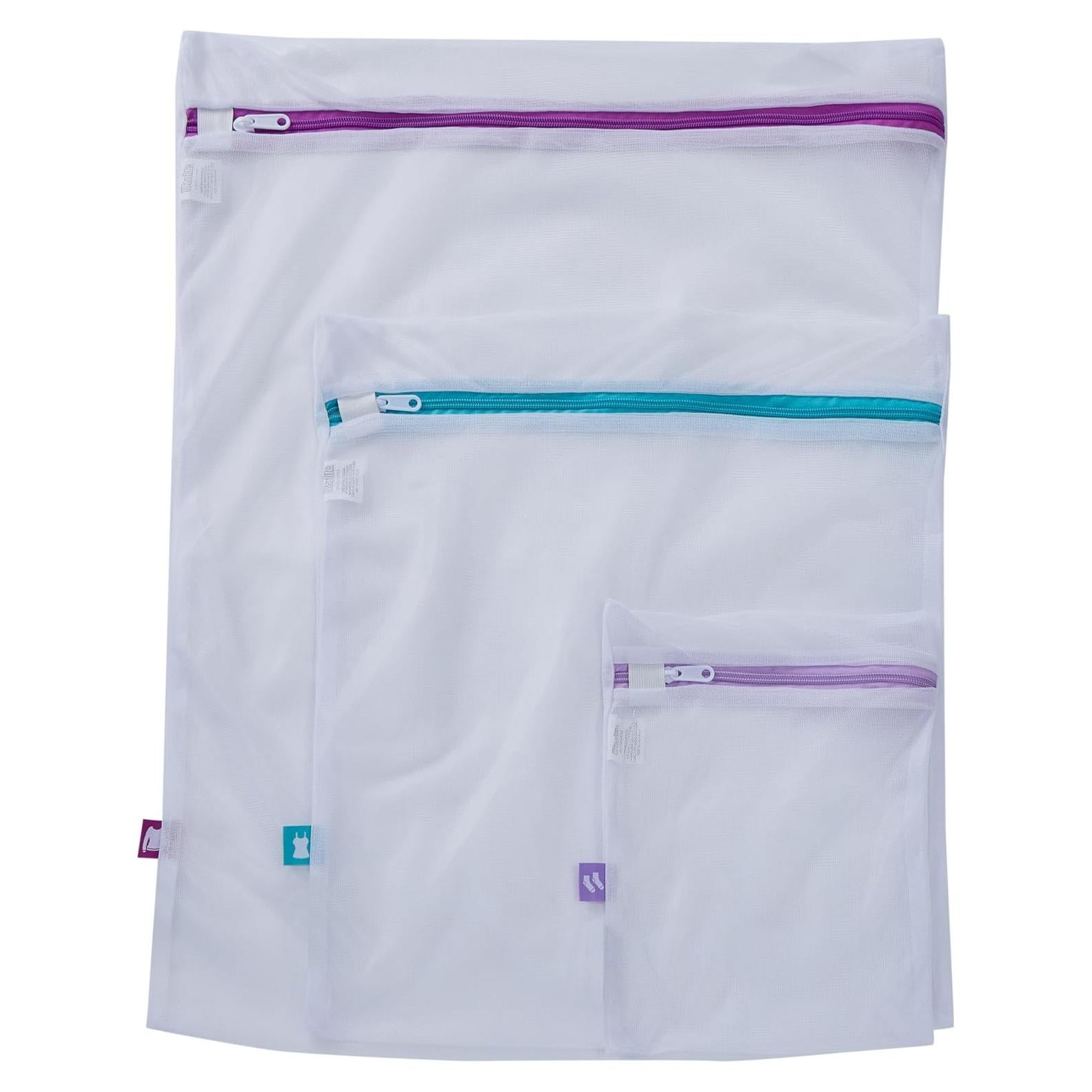 Bolsa de Lavado de Malla Woolite 3 Piezas Sanitizada