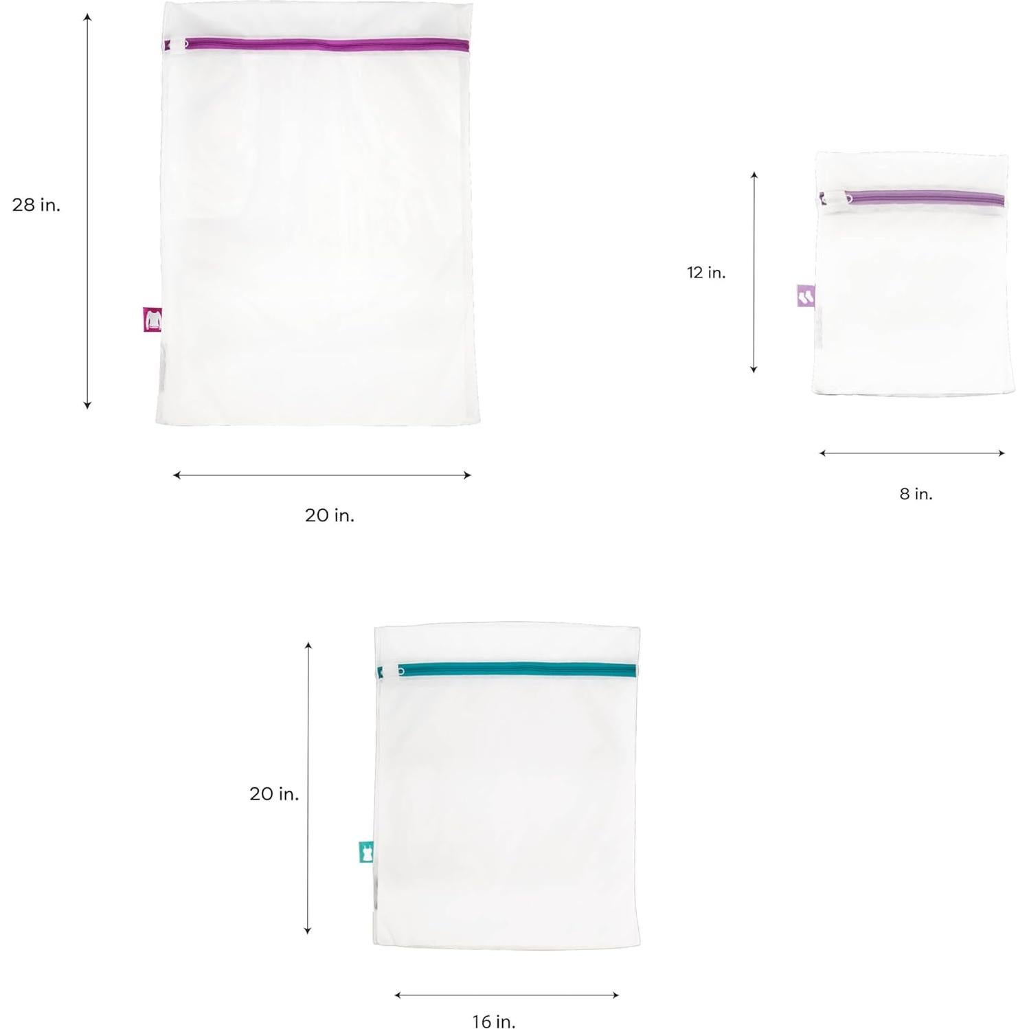 Bolsa de Lavado de Malla Woolite 3 Piezas Sanitizada